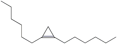 1,2-DIPHEXYLCYCLOPROPENE Struktur