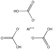 ALUMINIUMHYDROGENCARBONATE Struktur