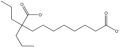 DI-N-PROPYLSEBACATE Struktur