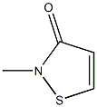 2-METHYL-3-(2H)-ISOTHIAZOLINONE Struktur