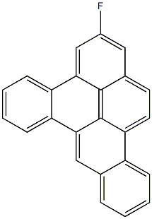 2-FLUORODIBENZOPYRENE Struktur