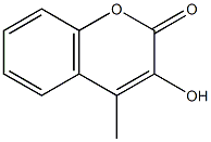 METHYLHYDROXYCOUMARIN Struktur