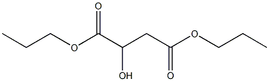 HYDROXYBUTANEDIOICACID,DIPROPYLESTER Struktur