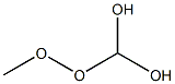 DIHYDROXYDIMETHYLPEROXIDE Struktur