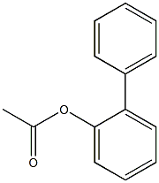 ORTHO-PHENYLPHENOLACETATE Struktur