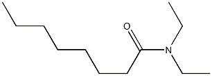 N,N-DIETHYLCAPRYLAMIDE Struktur