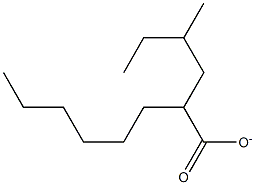 2-METHYLBUTYLOCTANOATE Struktur