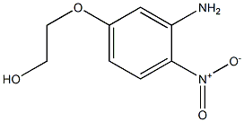 (3-AMINO-4-NITRO)PHENOXYETHANOL Struktur