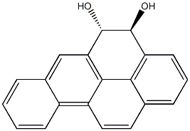 TRANS-4,5-DIHYDROXY-4,5-DIHYDRO-BENZO[A]PYRENE Struktur