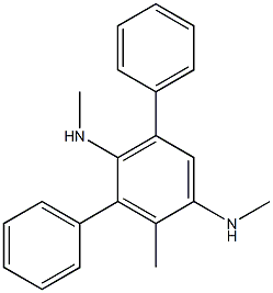 N-MONOMETHYLPHENYL-N'-DIMETHYLPHENYL-1,4-PHENYLENEDIAMINE Struktur