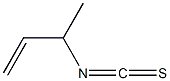 1-METHYLALLYLISOTHIOCYANATE Struktur