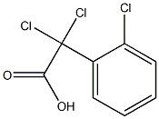 TRICHLOROPHENYLACETICACID Struktur