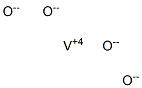 VANADIUM(IV)TETRAOXIDE Struktur