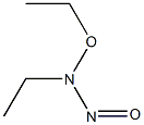 HYDROXYLAMINE,O,N-DIETHYL-N-NITROSO- Struktur