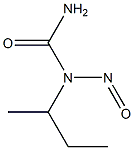 UREA,1-SEC-BUTYL-1-NITROSO- Struktur