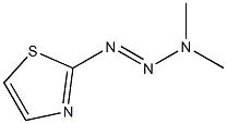 2-(3,3-DIMETHYL-1-TRIAZENO)-1,3-THIAZOLE Struktur