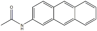 2-ACETYLAMINOANTHRACENE Struktur