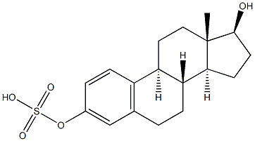 ESTRADIOL-3-SULPHATE Struktur