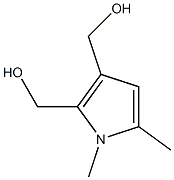 1,5-DIMETHYL-2,3-BISHYDROXYMETHYLPYRROLE Struktur