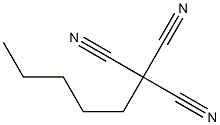 TRICYANOHEXANE Struktur