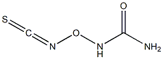 CARBAMIDOYLISOTHIOCYANATE Struktur