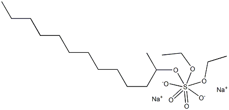 SODIUMUNDECYLTRIETHOXYSULPHATE Struktur