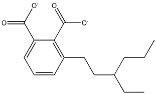 MONO(3-ETHYLHEXYL)PHTHALATE Struktur