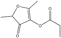 Furaneol propionate Struktur