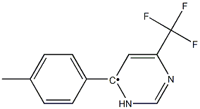 (4-p-Tolyl-6-trifluoromethyl-pyrimidin-2-yl)- Struktur