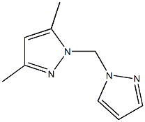 1-(3,5-Dimethyl-pyrazol-1-ylmethyl)-1H-pyrazole- Struktur