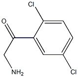 2-Amino-1-(2,5-dichloro-phenyl)-ethanone Struktur