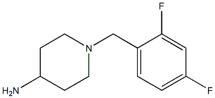 1-(2,4-difluorobenzyl)piperidin-4-amine Struktur