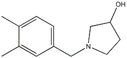 1-(3,4-dimethylbenzyl)pyrrolidin-3-ol Struktur