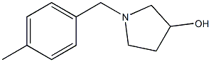 1-(4-methylbenzyl)pyrrolidin-3-ol Struktur