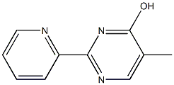 5-methyl-2-pyridin-2-ylpyrimidin-4-ol Struktur