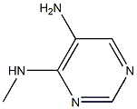 N4-methylpyrimidine-4,5-diamine Struktur