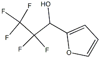 2,2,3,3,3-PENTAFLUORO-1-(2-FURYL)PROPANOL Struktur