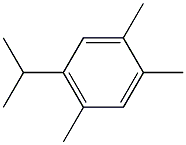 1,2,4-trimethyl-5-isopropylbenzene Struktur