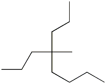 4-methyl-4-propyloctane Struktur