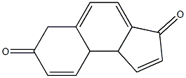 CYCLOPENTA[A]NAPHTHALENE-3,7-DIONE Struktur