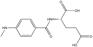 P-METHYLAMINOBENZOYL-L-GLUTAMIC ACID Struktur