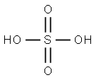 SULPHURIC ACID 62 - 62.5% Struktur