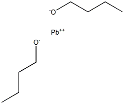 LEAD  N-BUTOXIDE Struktur