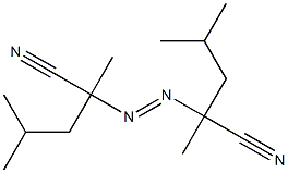 2,2 AZOBIS (2,4-DIMETHYPENTANENITRILE) Struktur