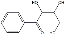 2,3,4-trihydroxybutyro-phenone Struktur