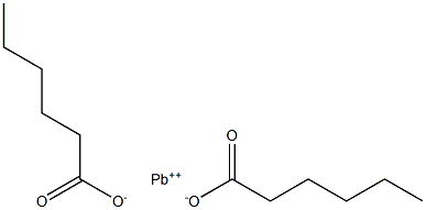 lead caproate Struktur