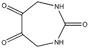 oxalyldimethylurea Struktur