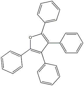 tetraphenylfuran Struktur