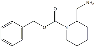 2-(Aminomethyl)-1-Cbz-piperidine Struktur