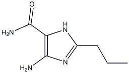 4-AMINO-2(2 METHYLETHYL) IMIDAZOLE-5-CARBOXAMIDE Struktur